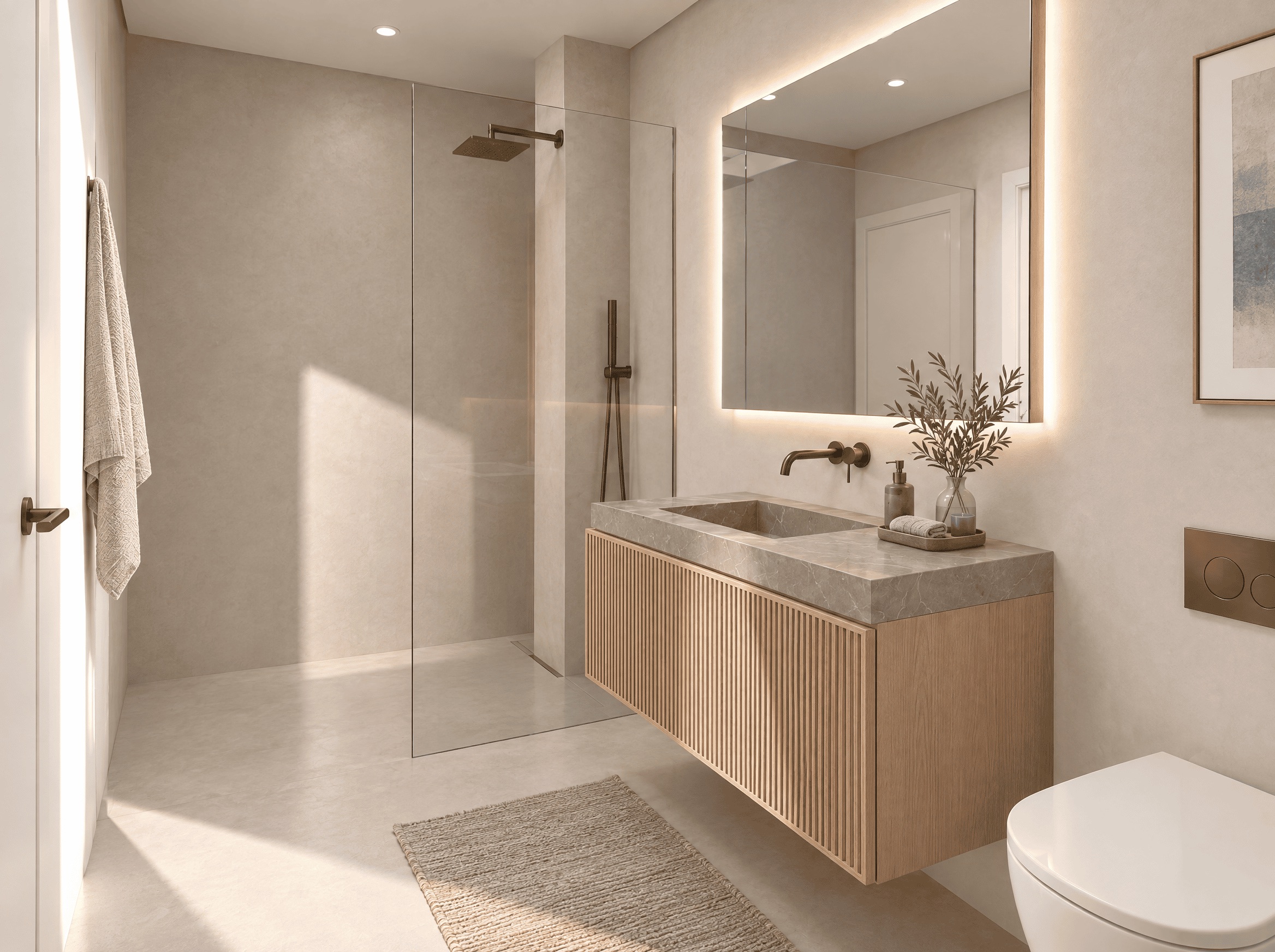 Wohnung 15 – Badezimmer