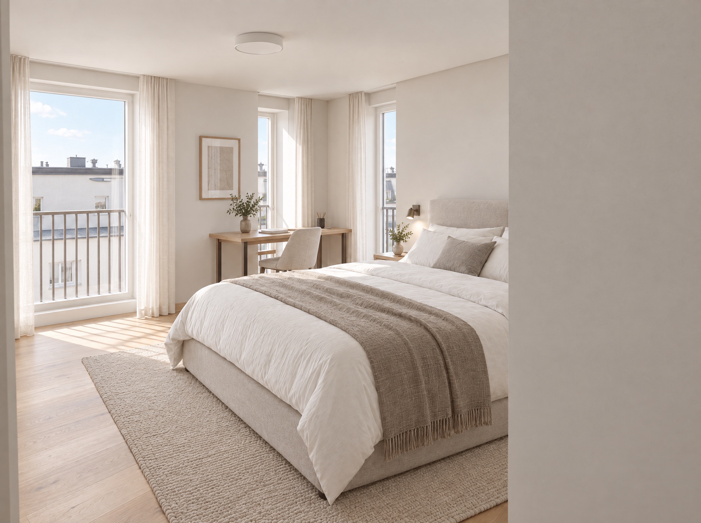 Wohnung 17 – Schlafzimmer