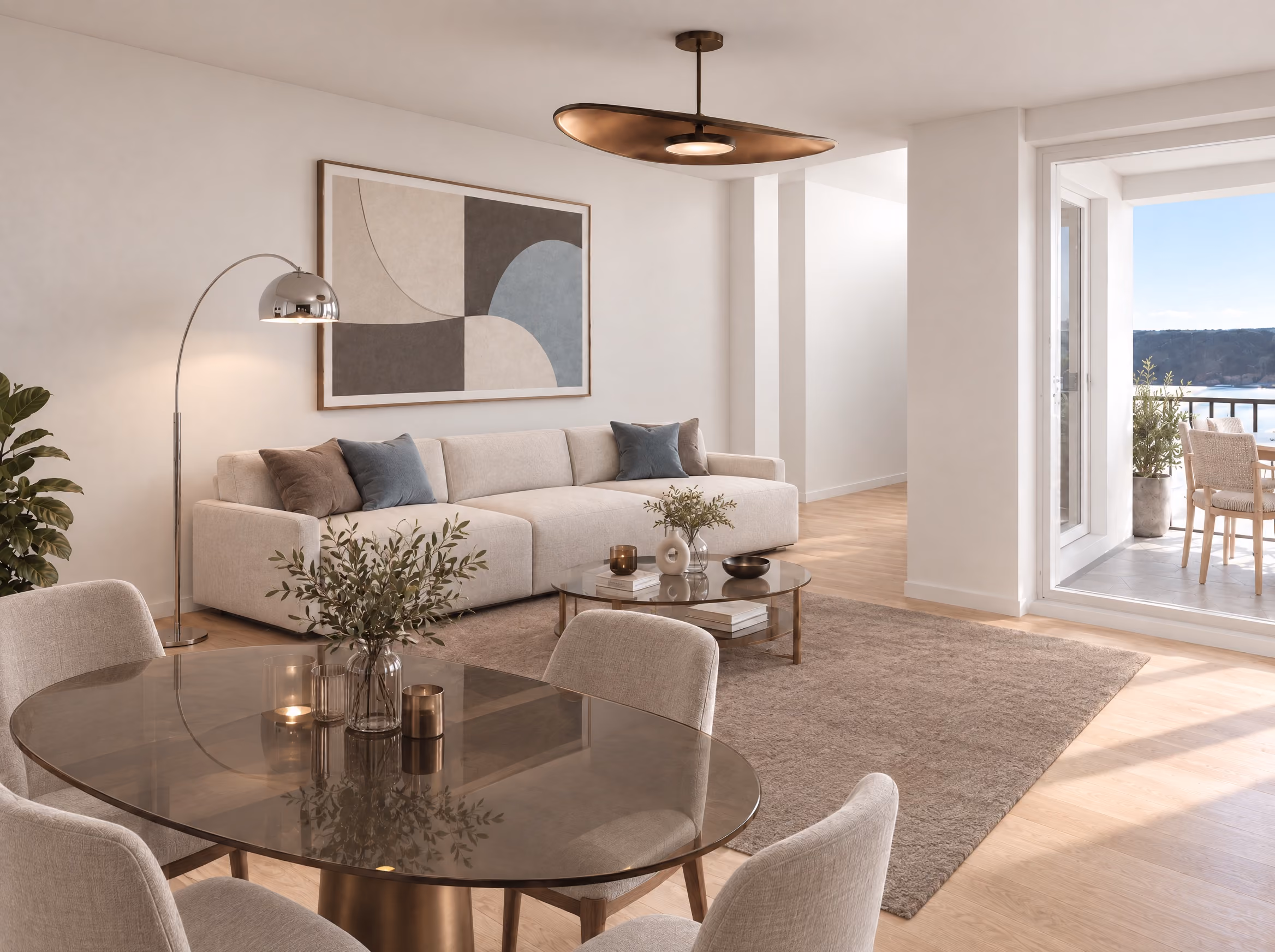 Wohnung 28 – Wohnzimmer