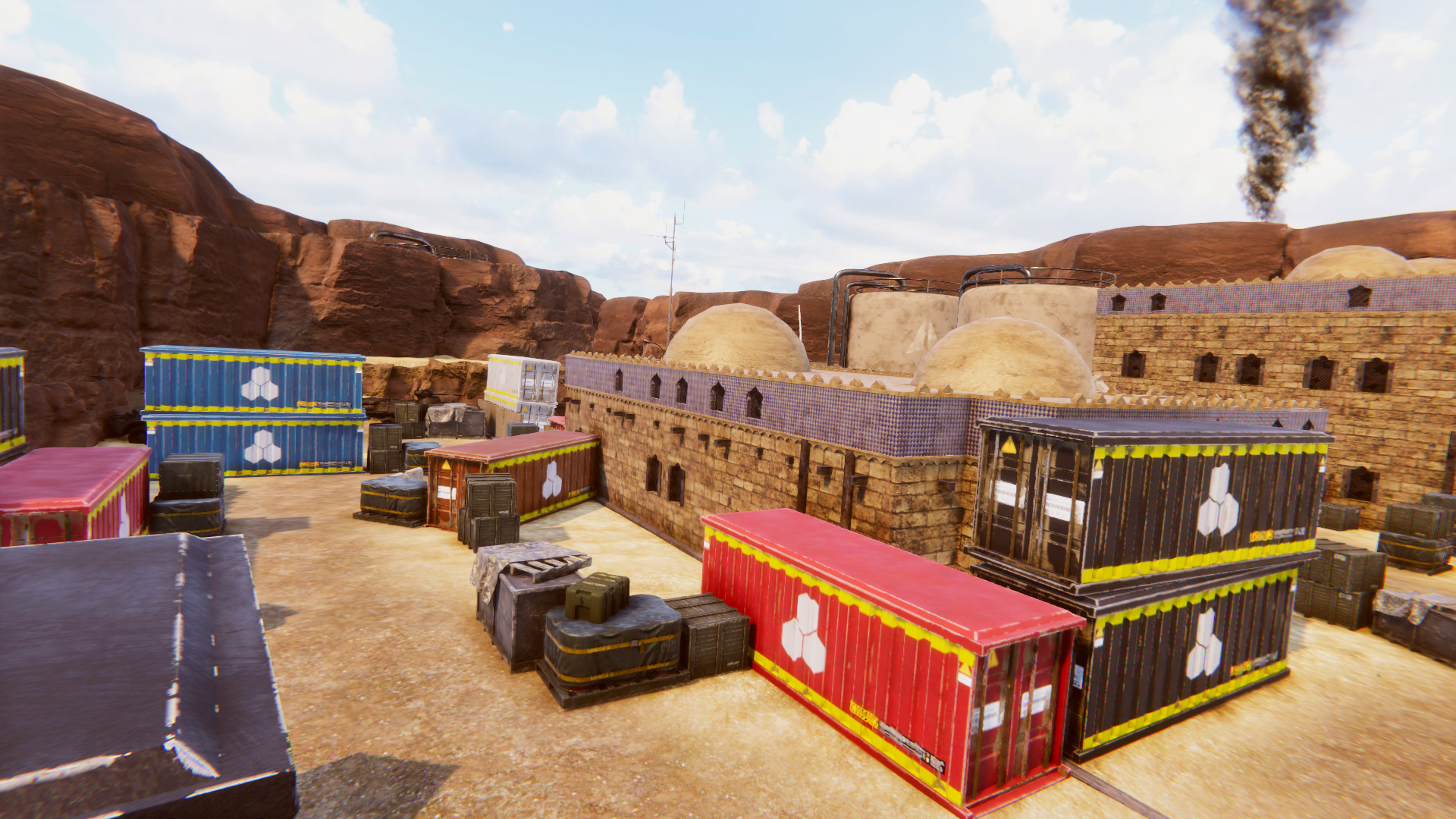 Stranded, a map designed by a level designer.
