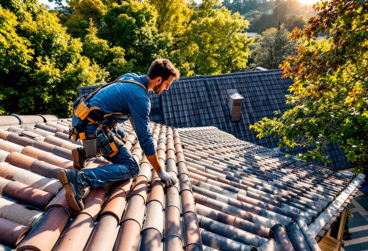 image of inspected roof structure