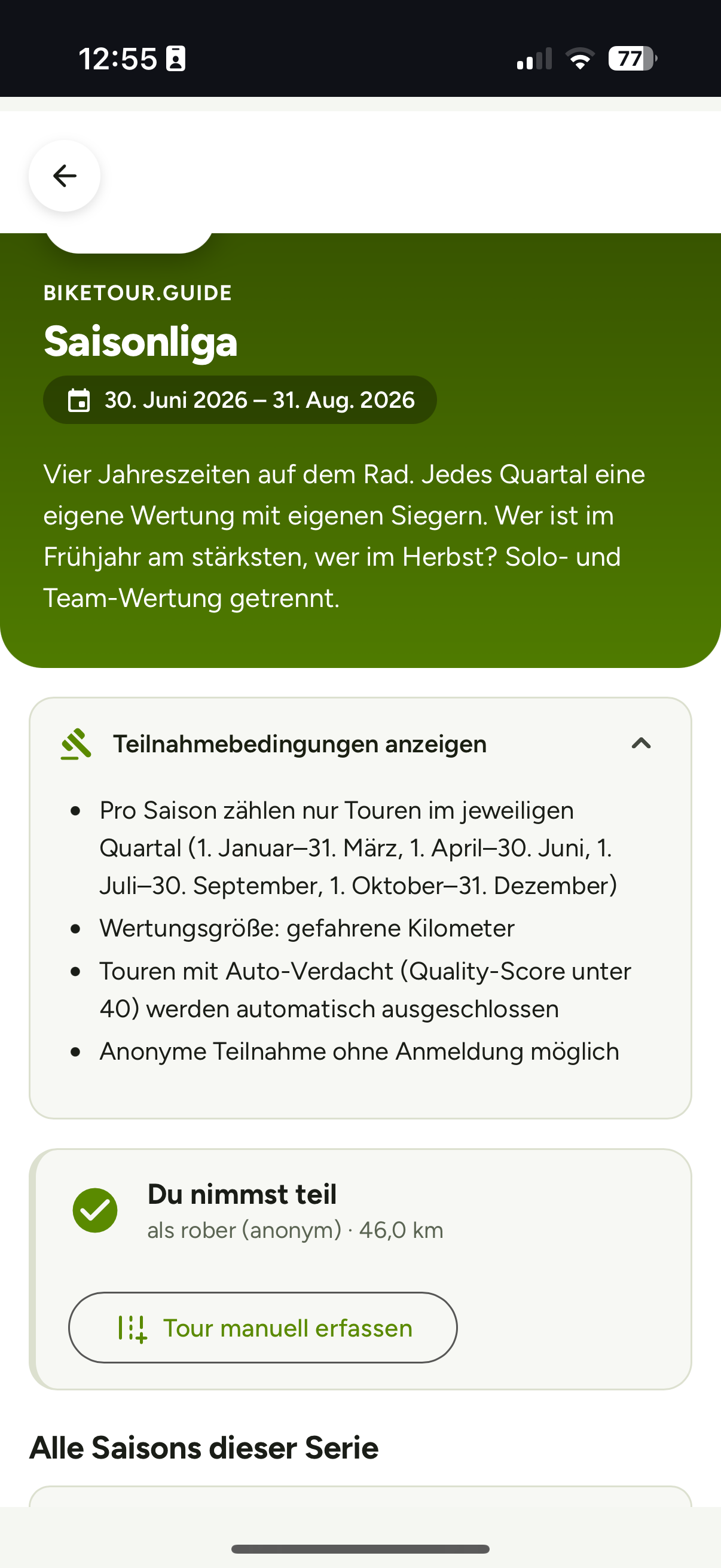 Am 7. September startet die Herbstrunde — so funktioniert die Liga, so meldest du dein Team an.