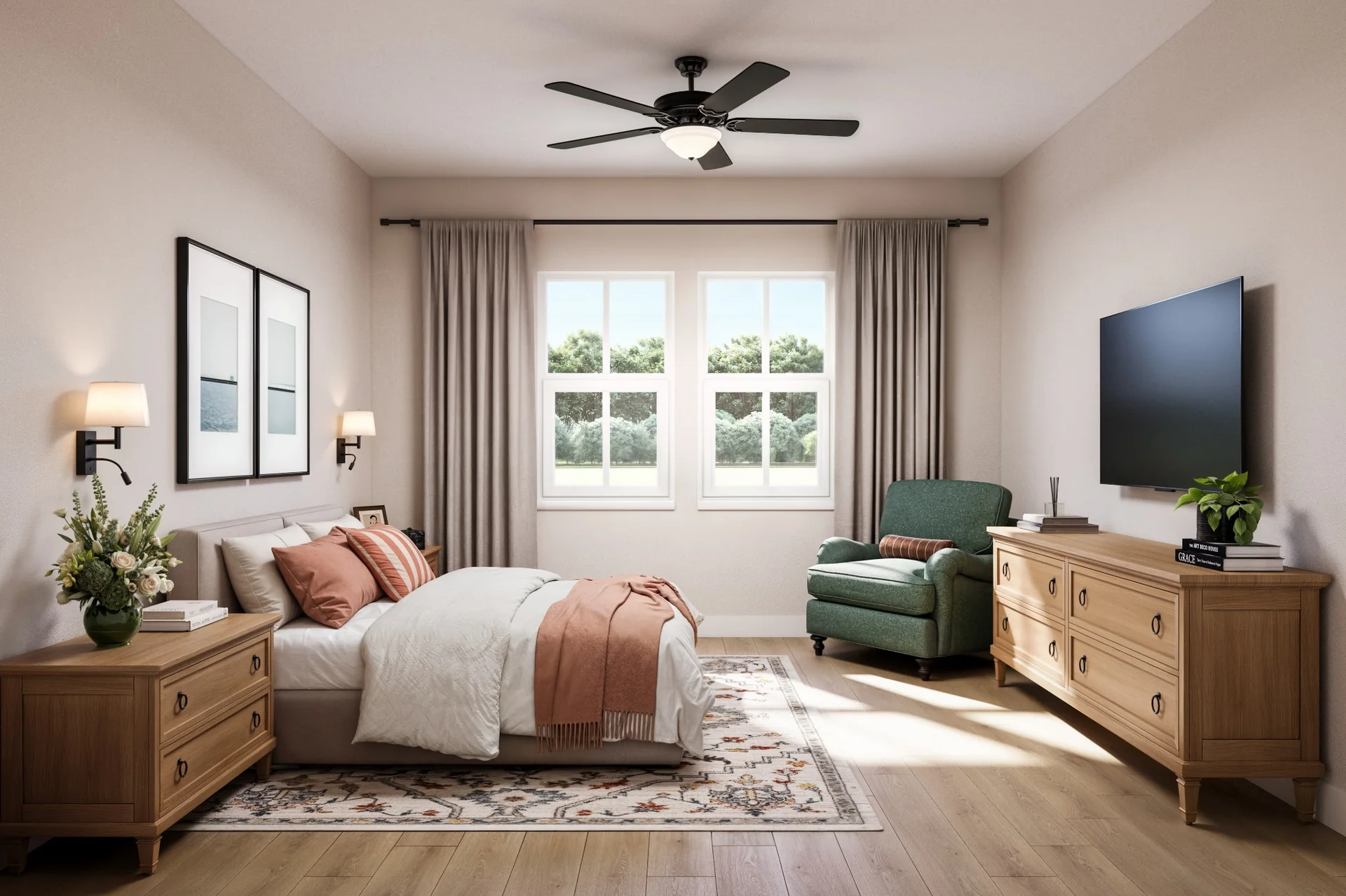 Room to settle in