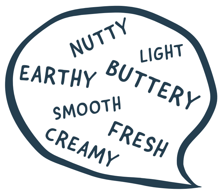 nutty earthy buttery smooth