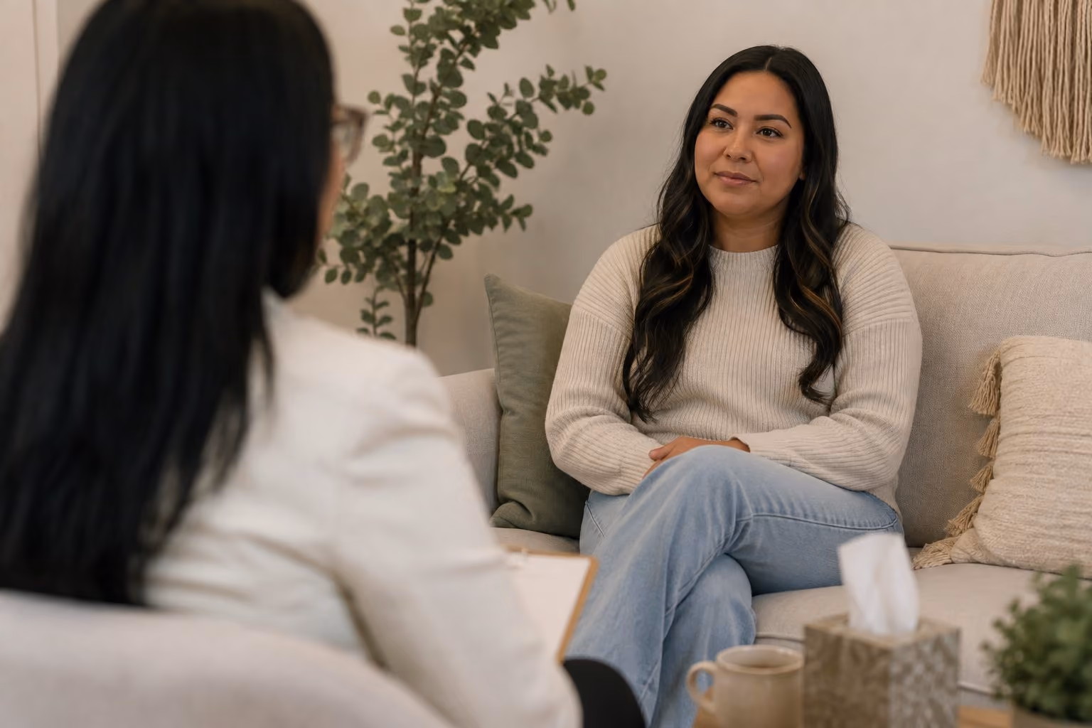 A therapy session at Sky’s The Limit Therapeutic Services