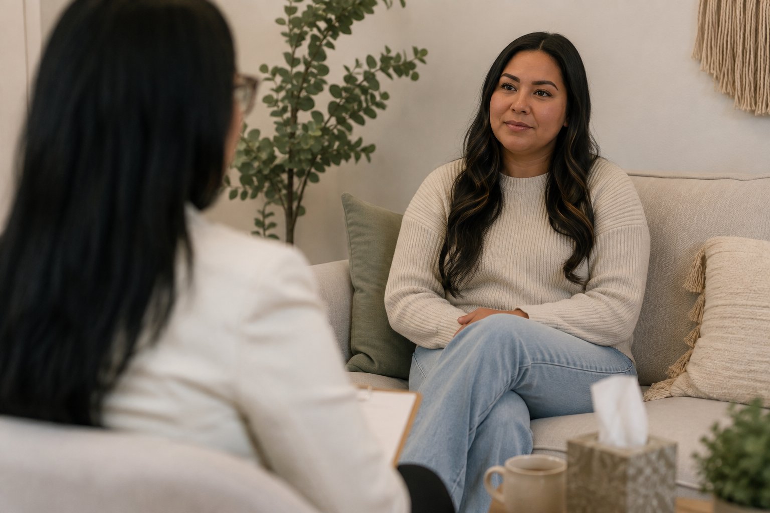 A therapy session at Sky’s The Limit Therapeutic Services