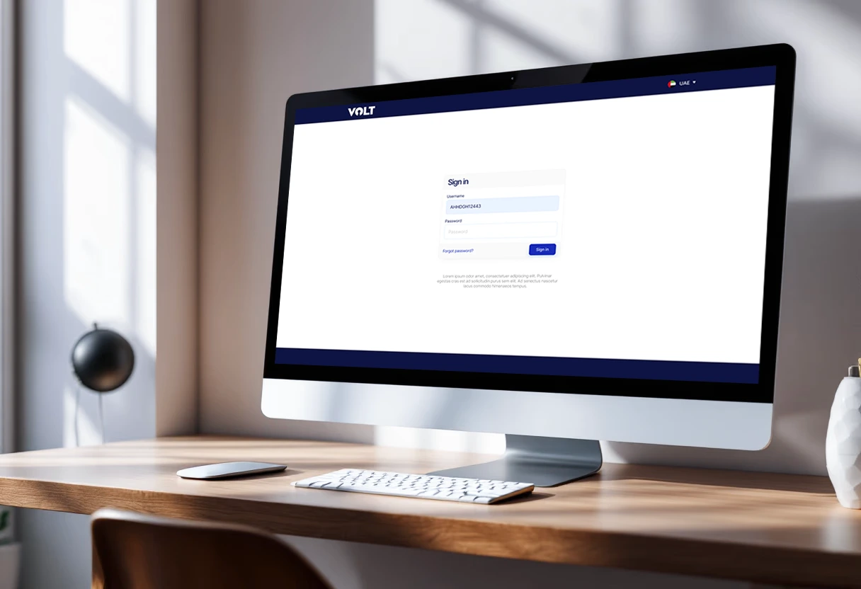 Laptop showing the WPS payroll disbursement screen