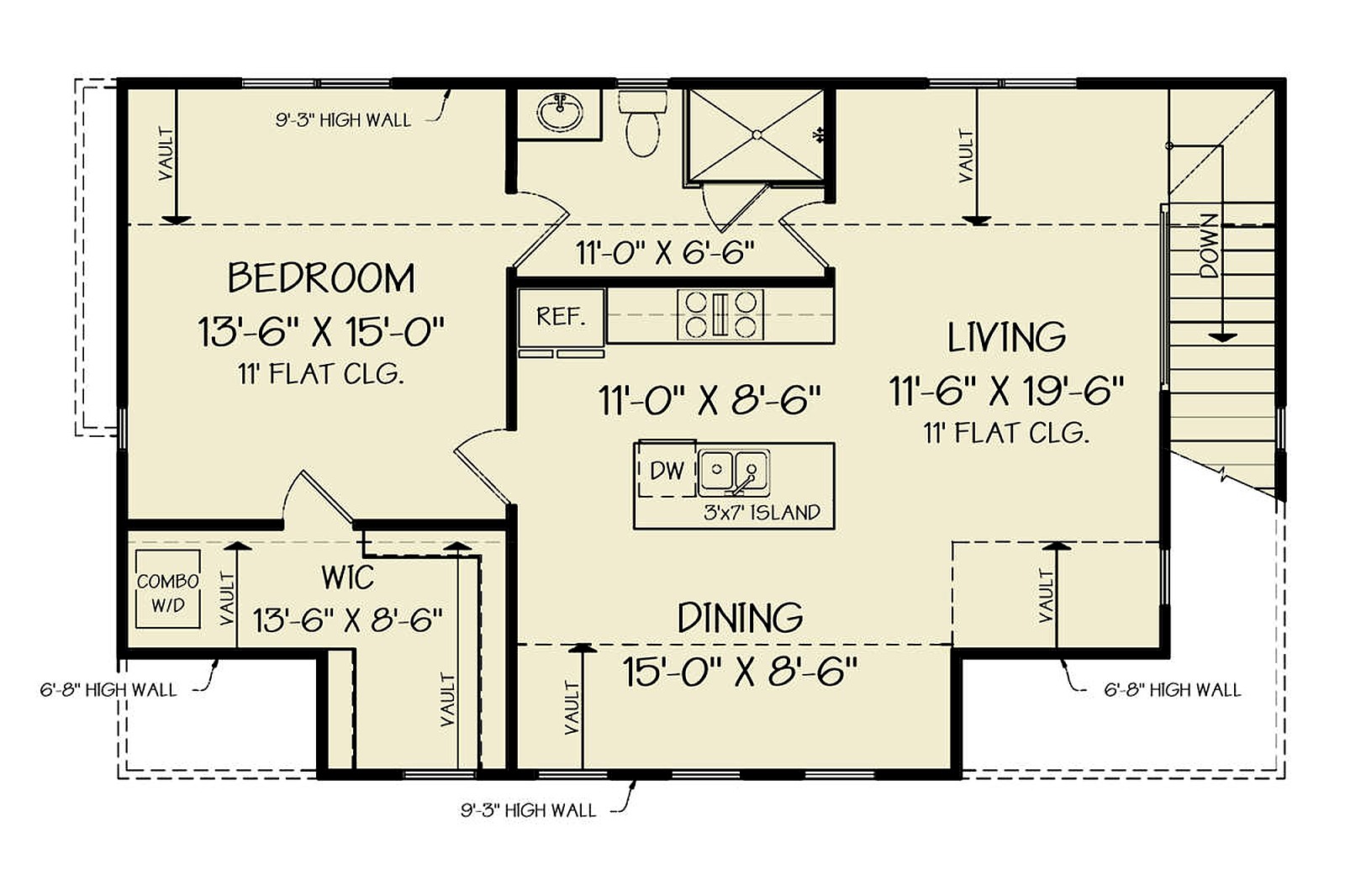 Farmhouse loft plan