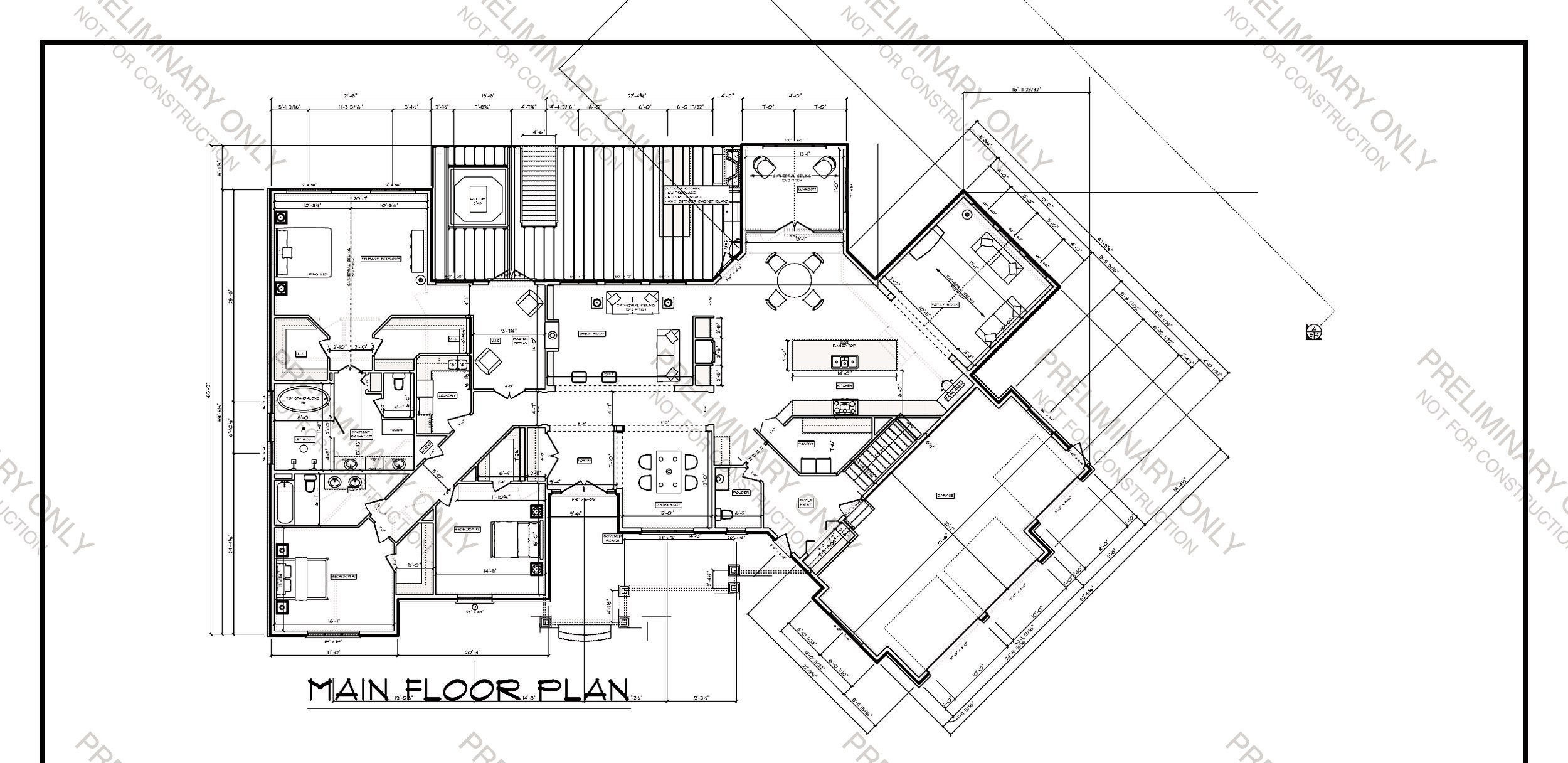 Country home plan