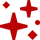 red sparkle icon