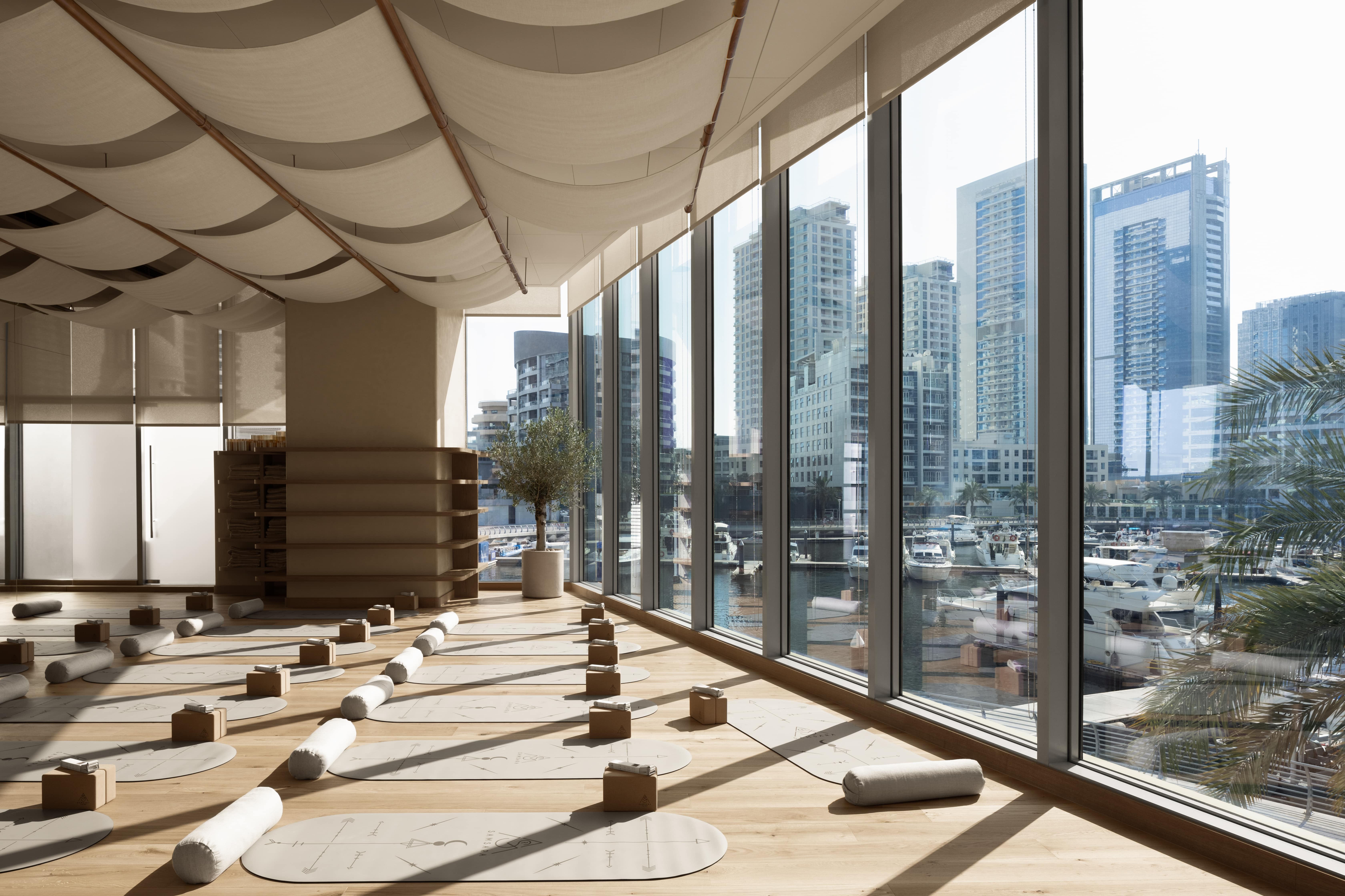 Samsara Tribe yoga studio in Dubai Marina