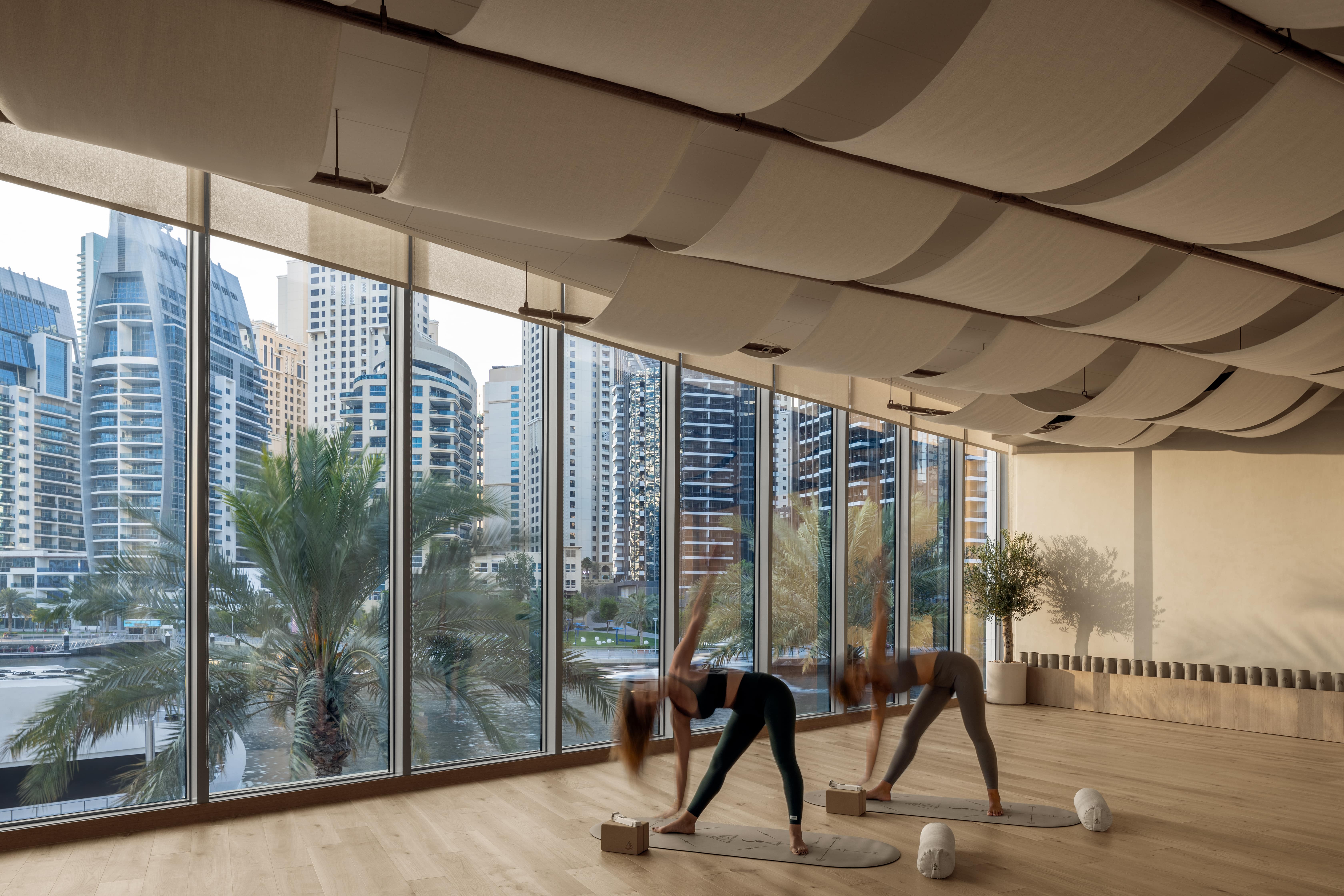 Samsara Tribe yoga studio Dubai Marina