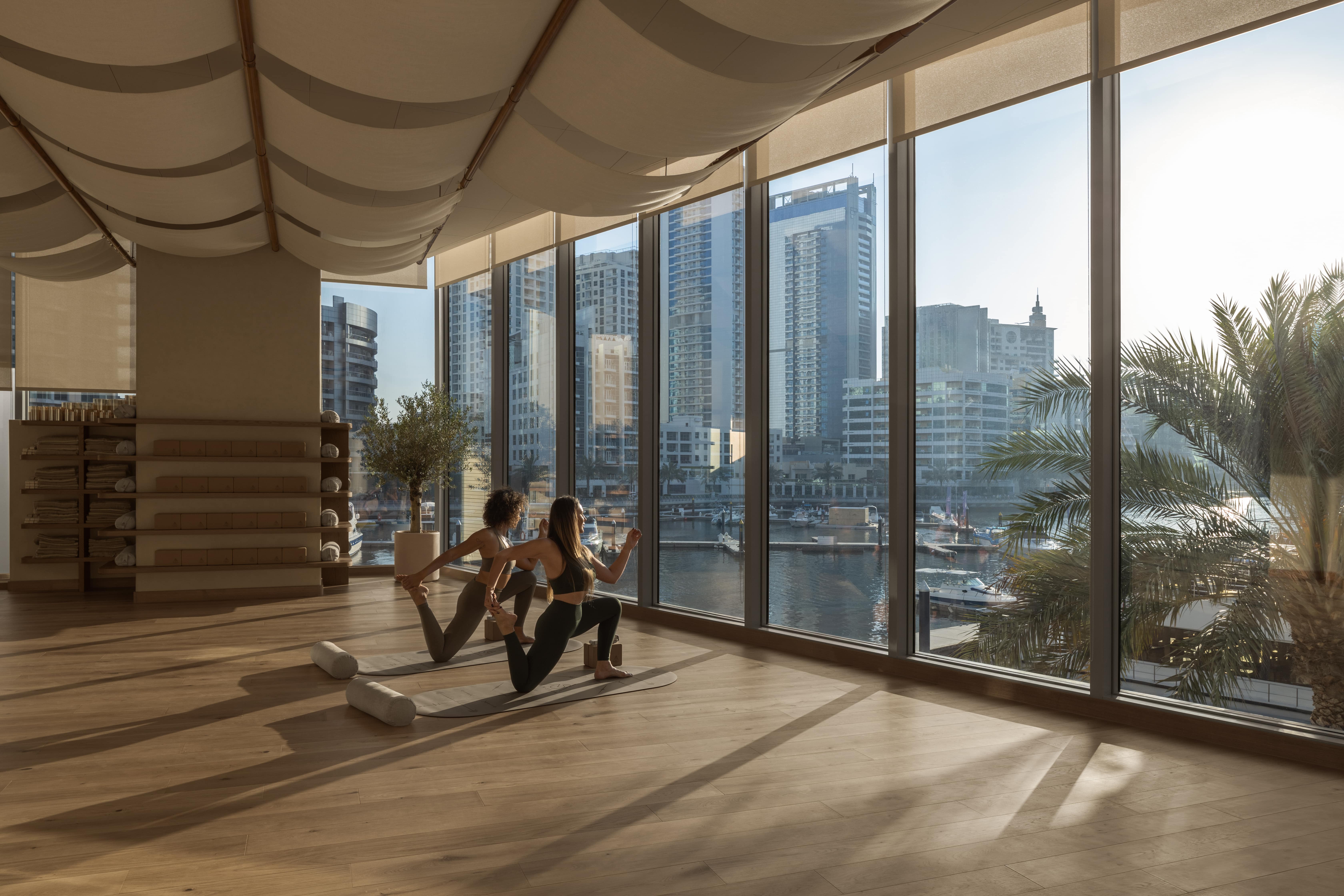 Samsara Tribe yoga studio Dubai Marina