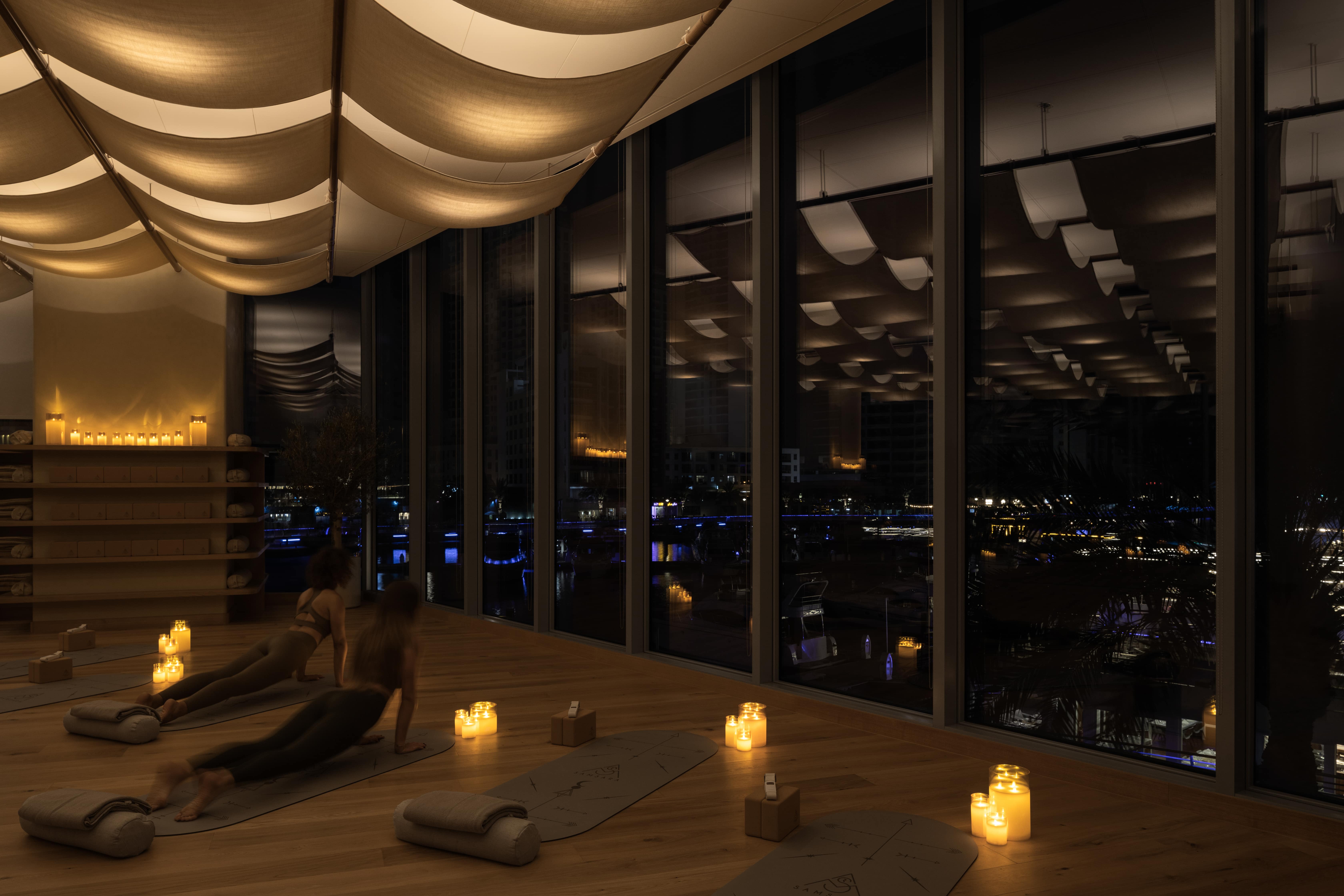 Samsara Tribe yoga studio Dubai Marina