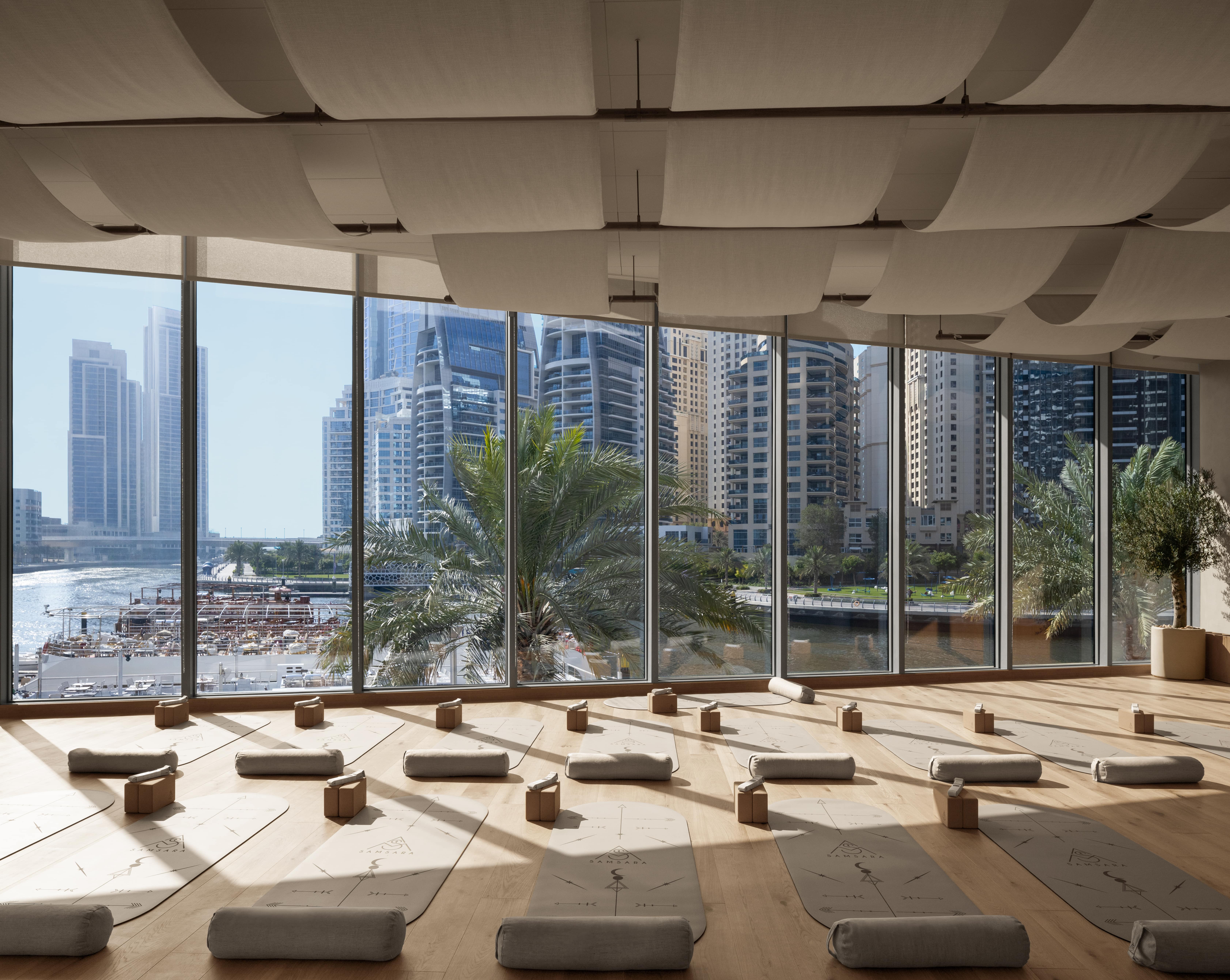 Samsara Tribe yoga studio Dubai Marina