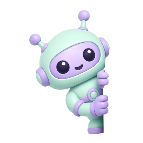 Reset Humano robot mascot