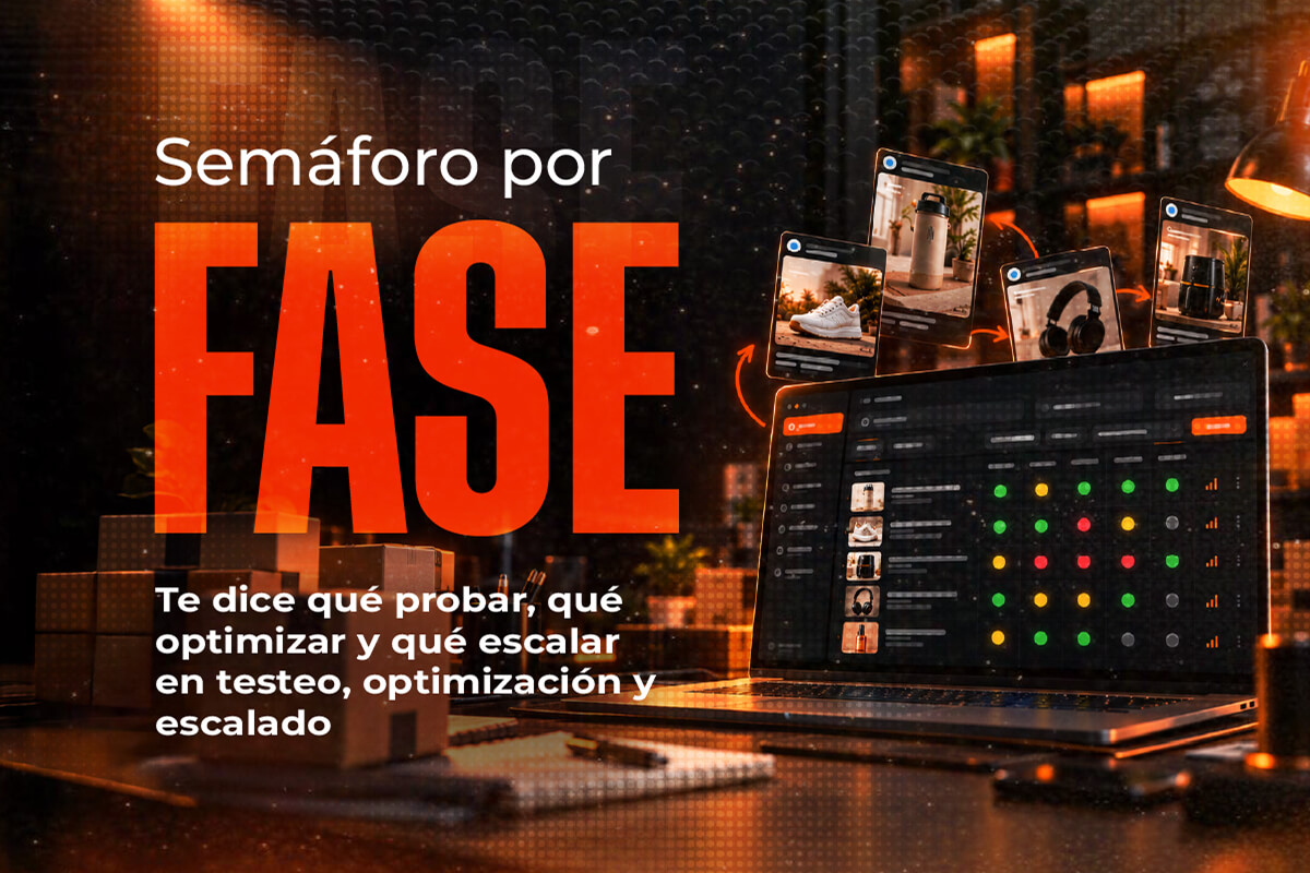 Semáforo por fase de ROAX: te dice qué probar, qué optimizar y qué escalar en testeo, optimización y escalado