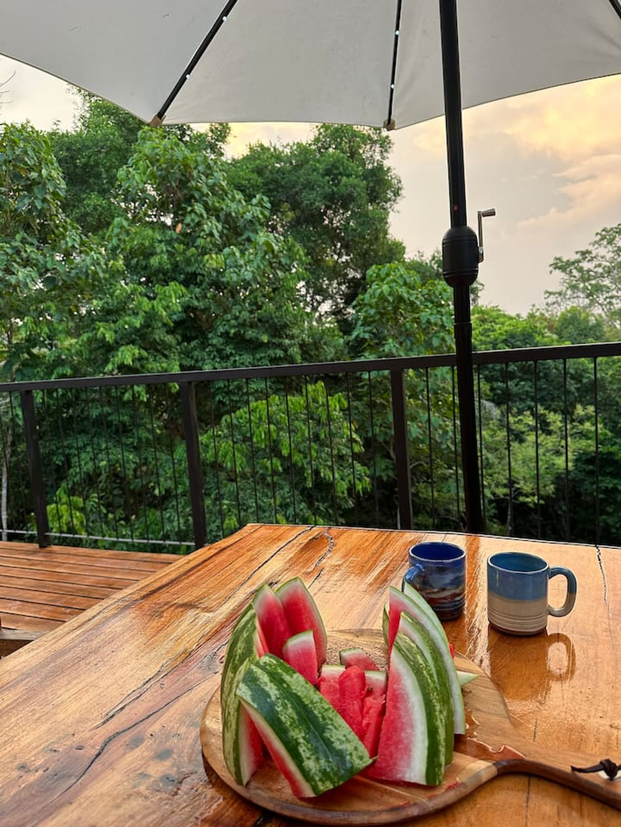 Breakfast on the terrace