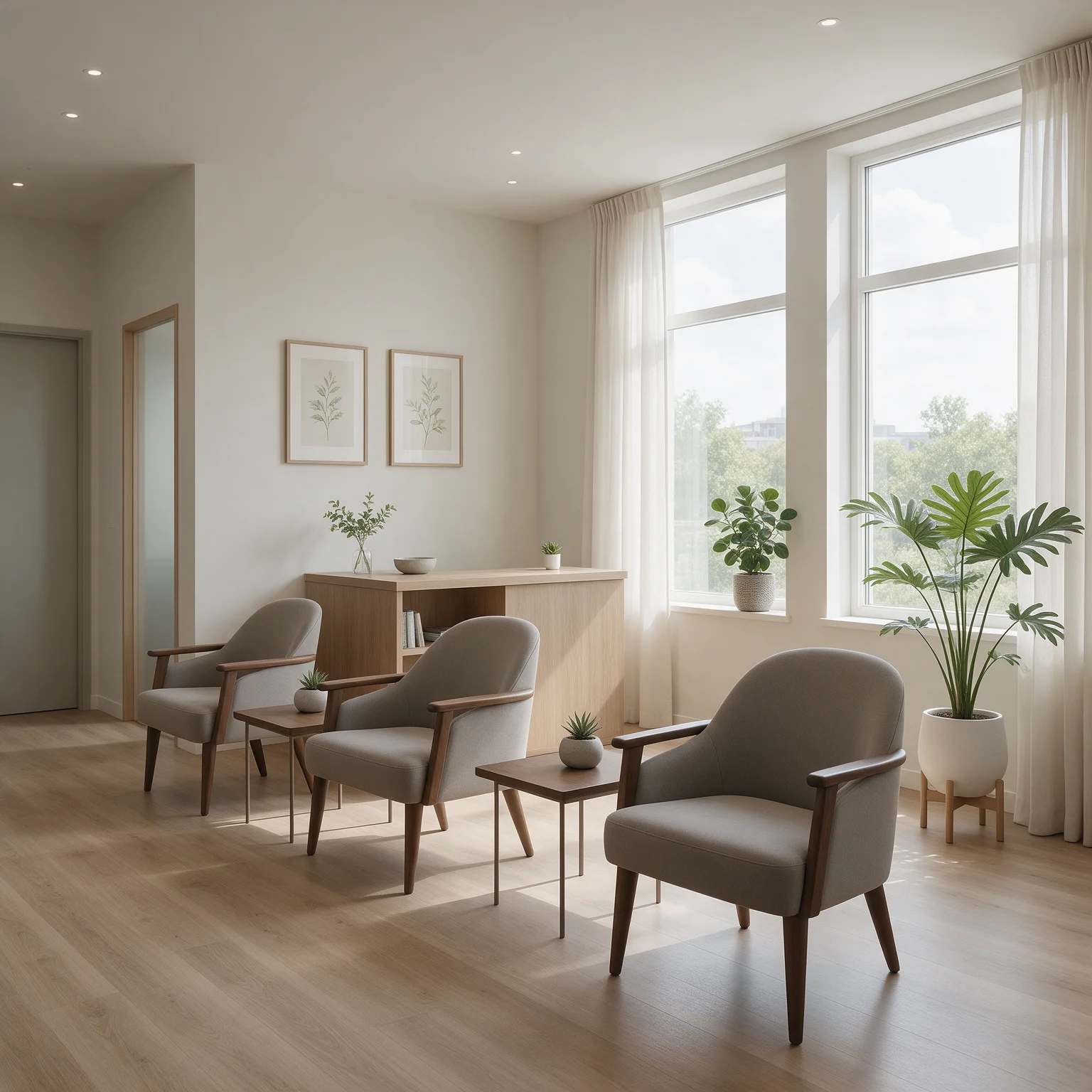MaxHealth clinic waiting room