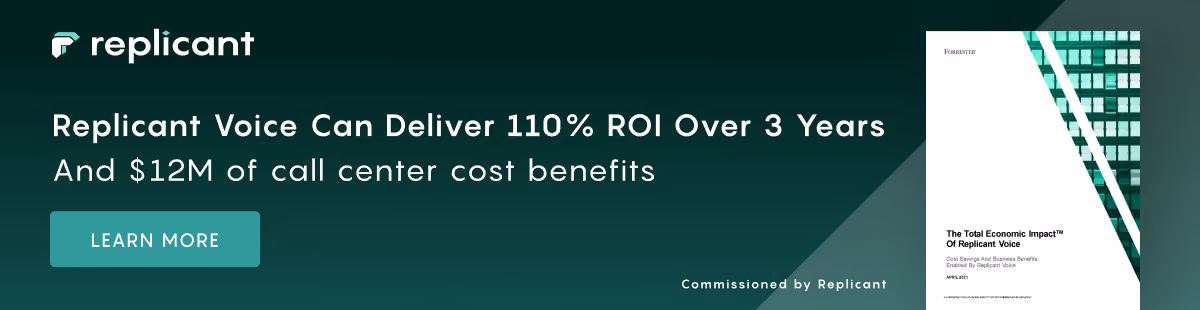 Download The Total Economic Impact of Replicant Voice study