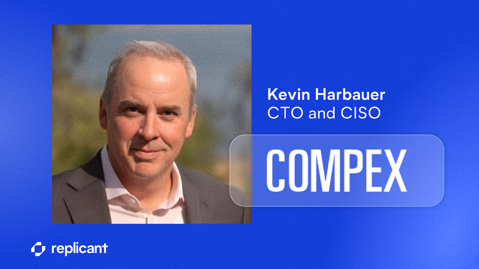 An image showing Kevin Harbauer, CTO and CISO at Compex Legal.