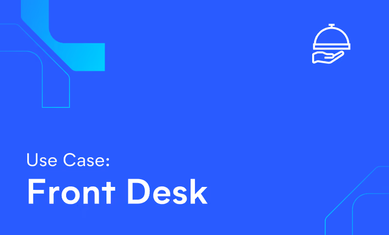 Ring for Assistance: How the Thinking Machine Automates Front Desk Calls