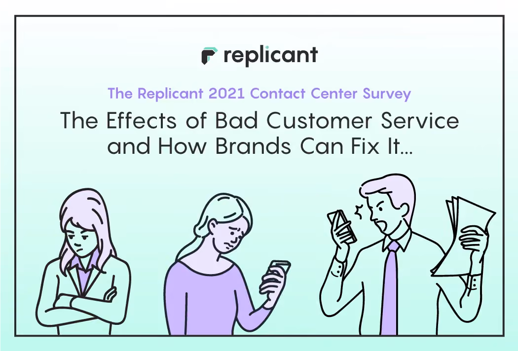 The Replicant 2021 Contact Center Survey