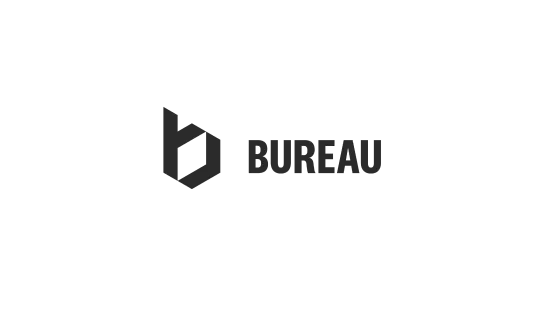 Logo of Burea, featuring a stylized geometric icon on the left and the text 'BUREA' in uppercase letters.