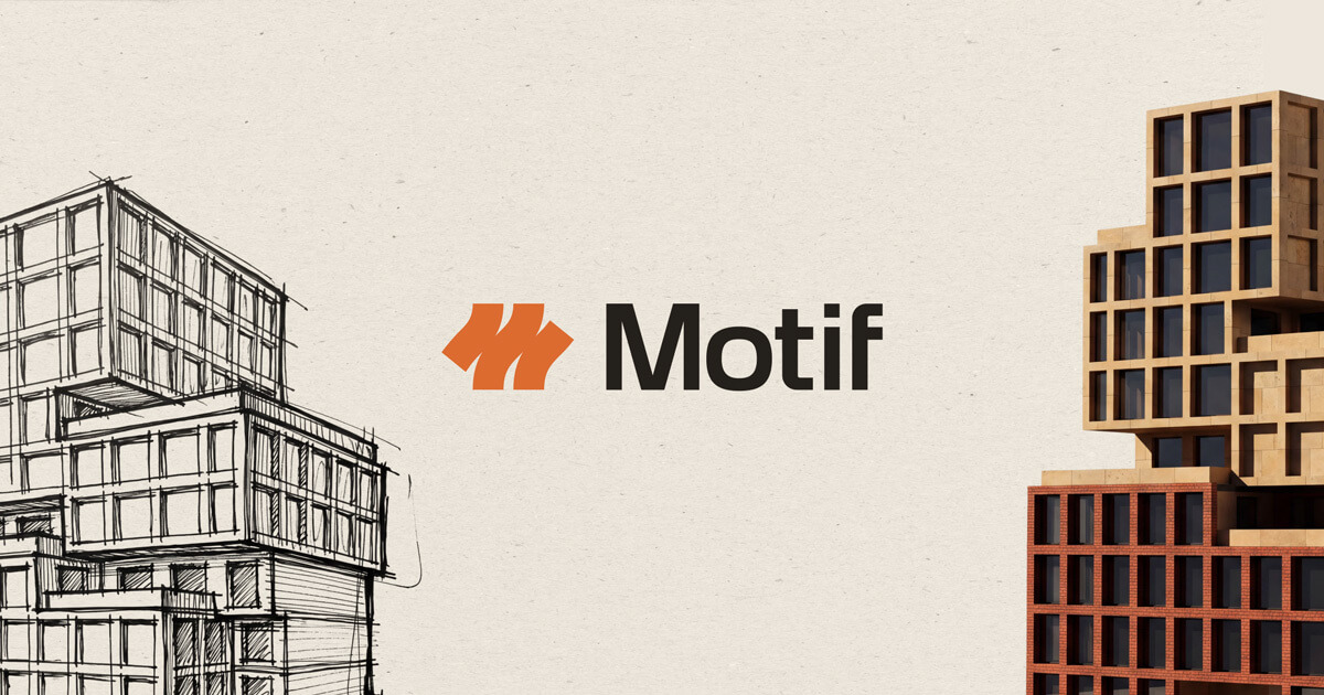Motif's website preview