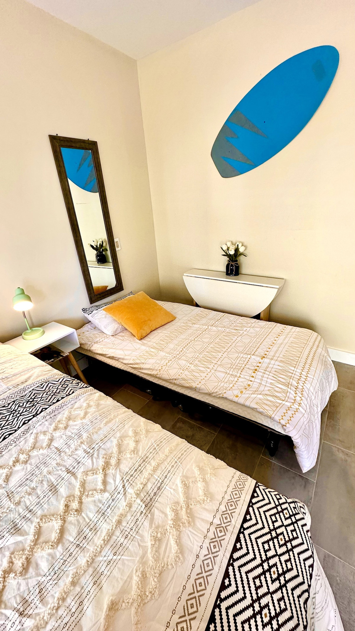 For an additional guest we have a Deluxe Diplomat Folding Bed – Twin Size - with Luxurious Memory Foam Mattress - Sided 