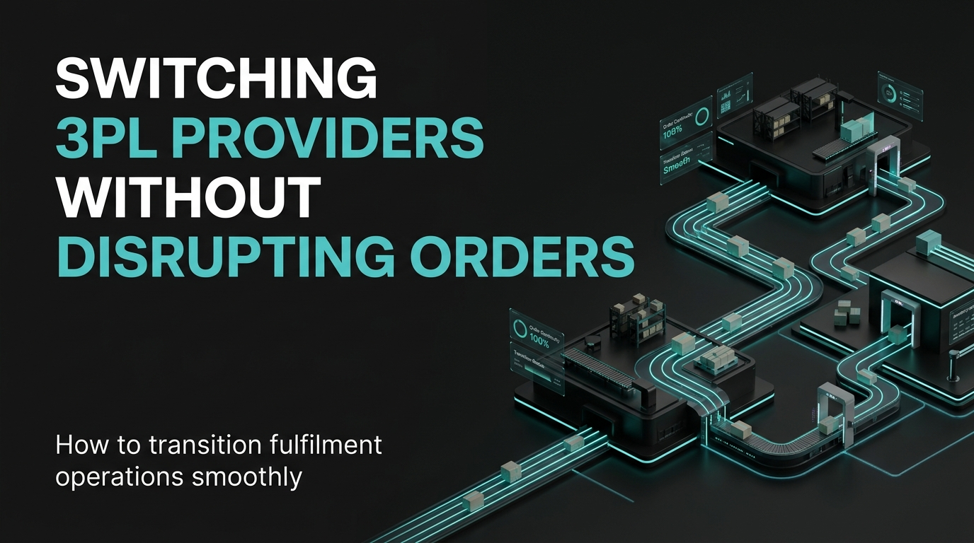 Switching 3PL Providers Without Disrupting Orders