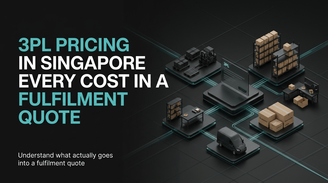3PL Pricing in Singapore: Every Cost in a Fulfilment Quote