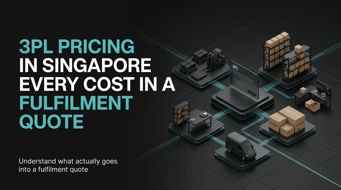 3PL Pricing in Singapore: Every Cost in a Fulfilment Quote