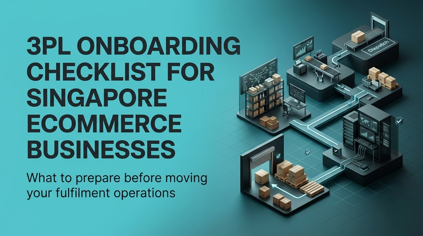 3PL Onboarding Checklist for Singapore Ecommerce Businesses
