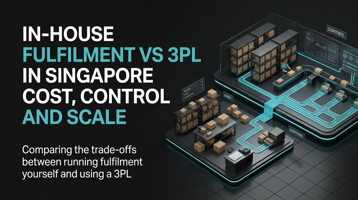 In-House Fulfilment vs 3PL in Singapore: Cost, Control and Scale