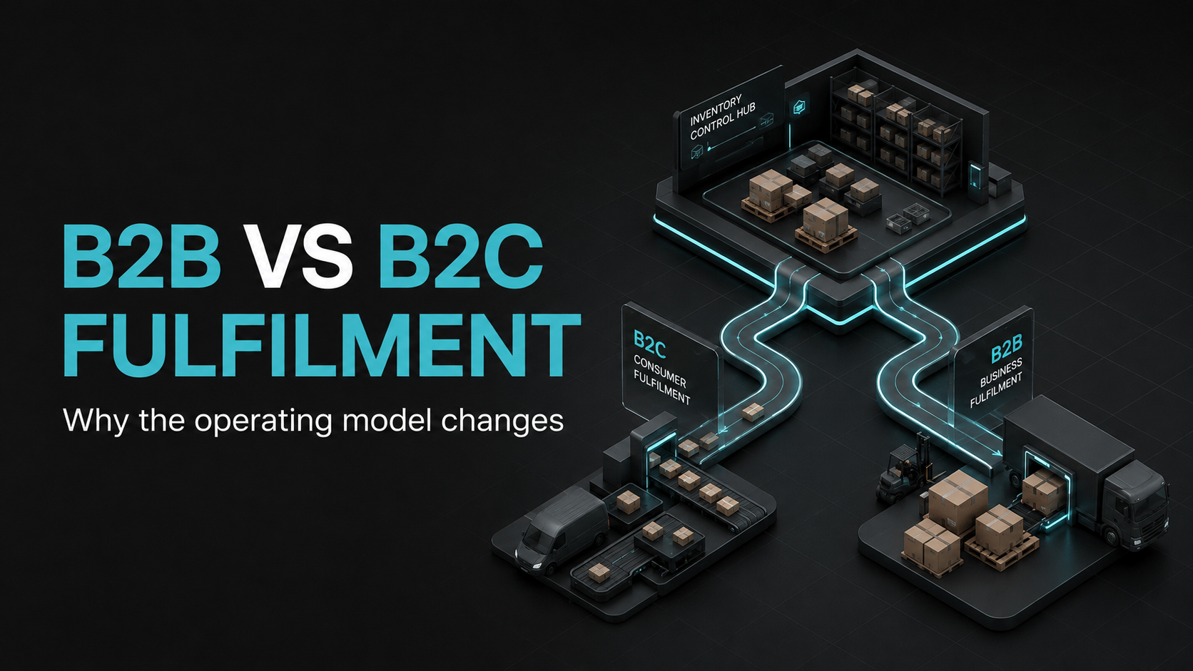 B2B vs B2C Fulfilment: Why the Operating Model Changes