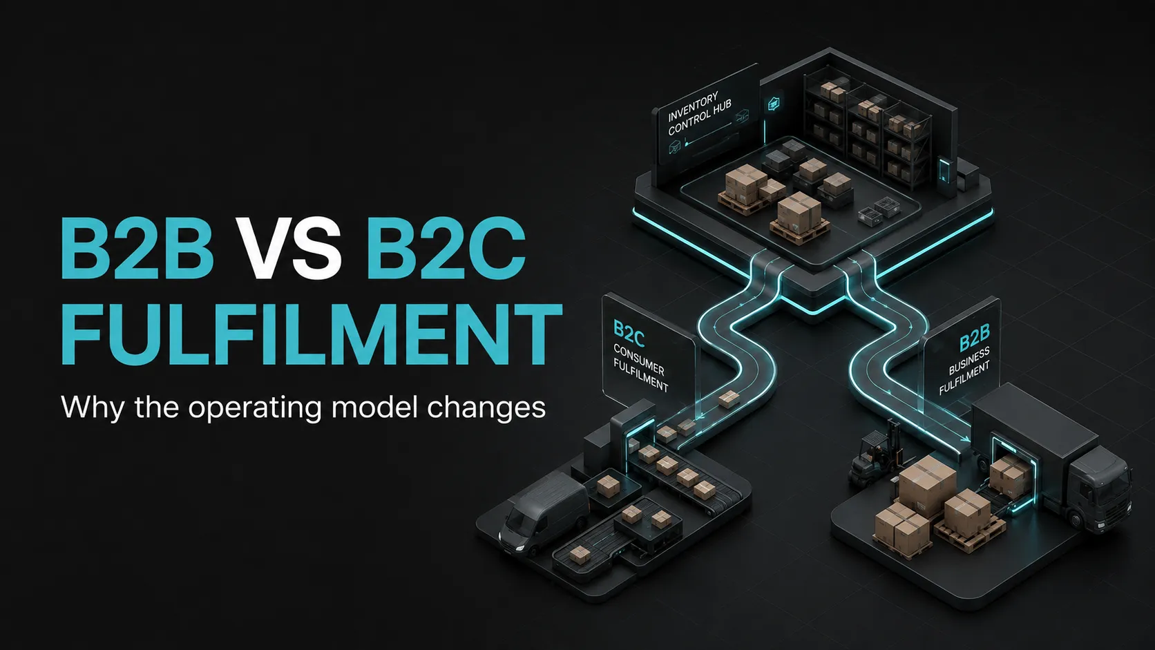 B2B vs B2C Fulfilment: Why the Operating Model Changes