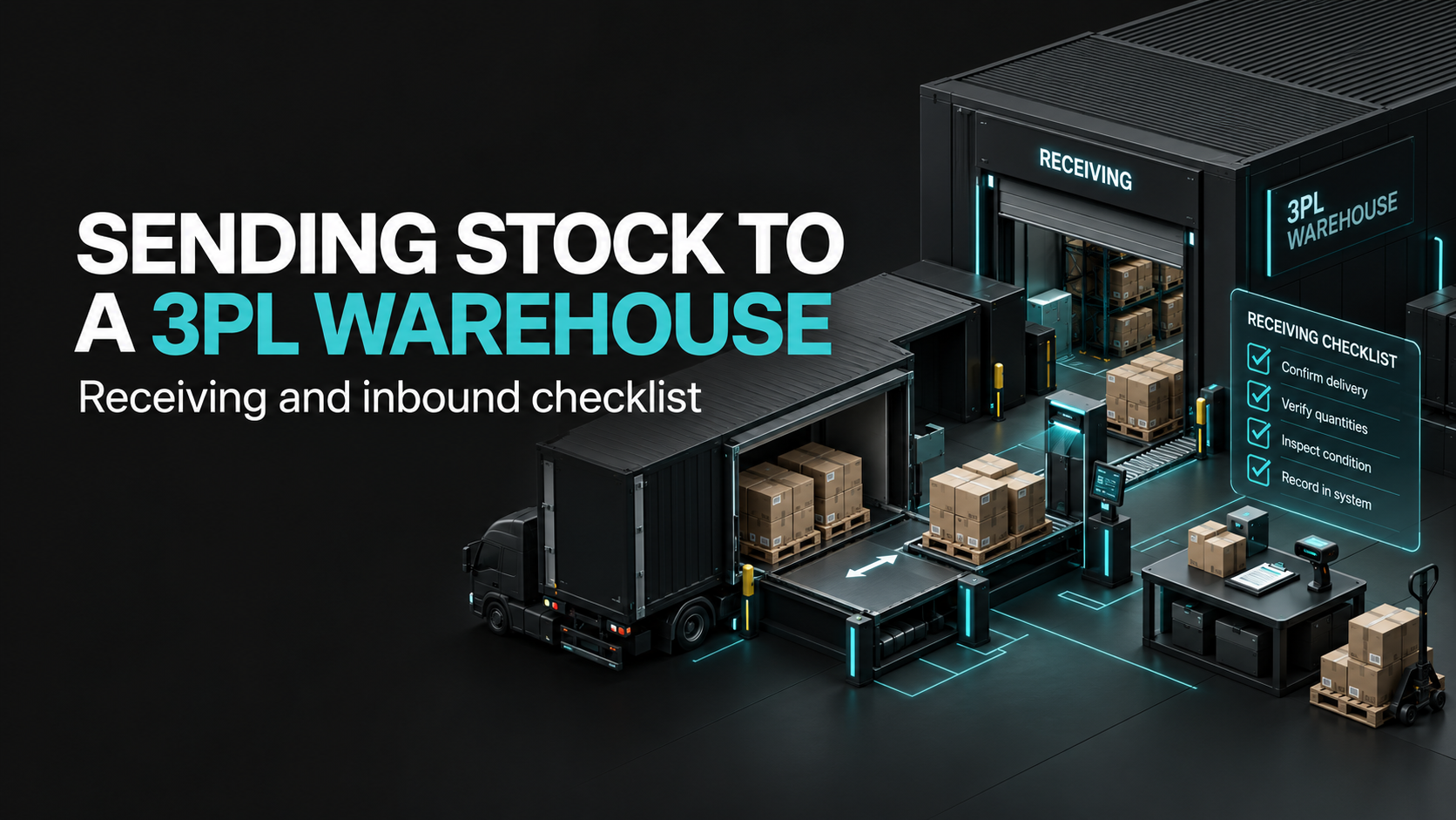 Sending Stock to a 3PL Warehouse: Receiving and Inbound Checklist