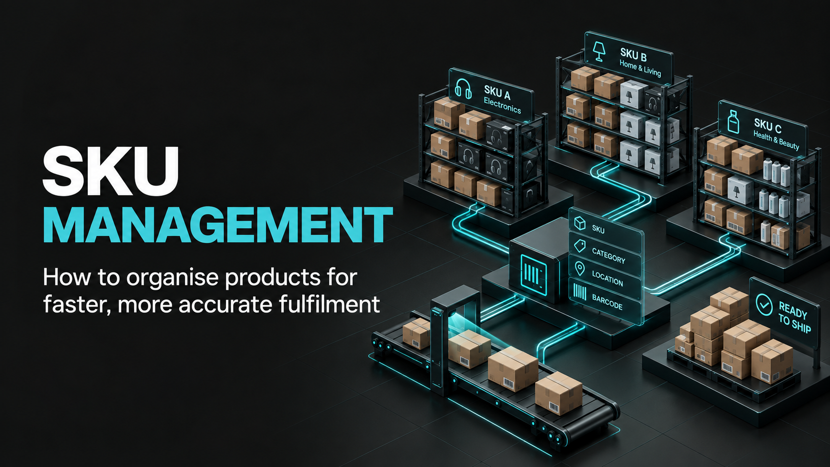 SKU Management: How to Organise Products for Faster, More Accurate Fulfilment
