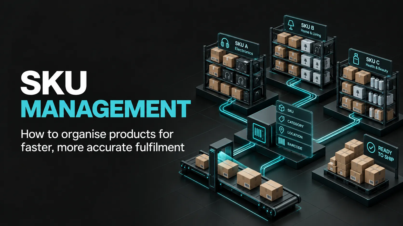 SKU Management: How to Organise Products for Faster, More Accurate Fulfilment