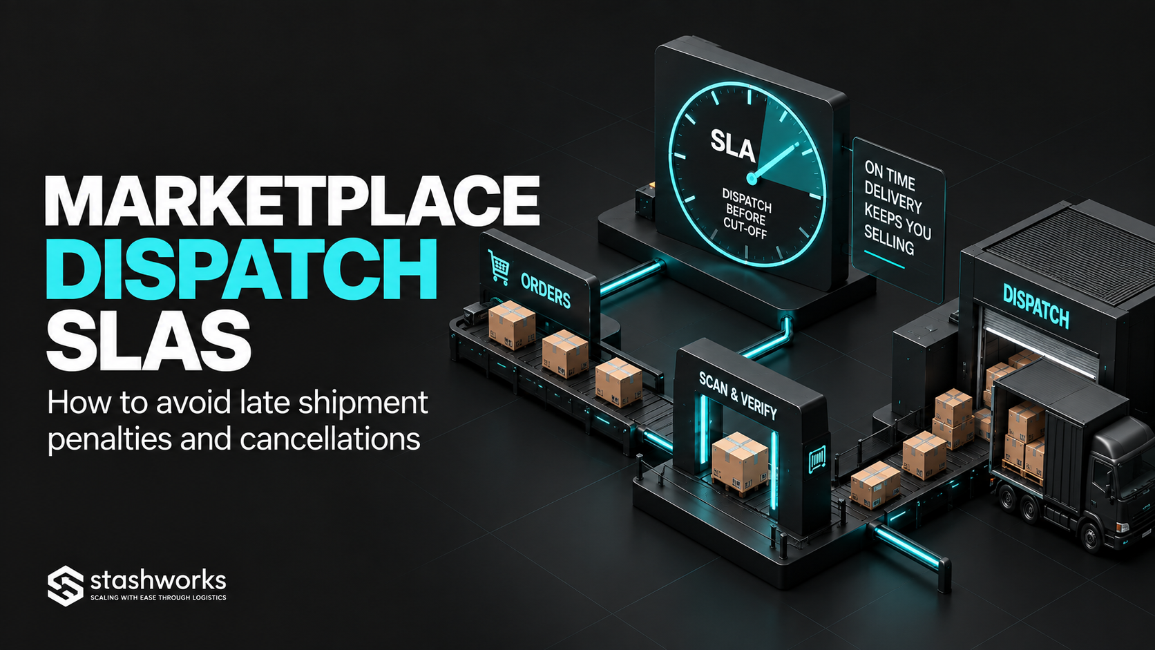 Marketplace Dispatch SLAs: How to Avoid Late Shipment Penalties and Cancellations