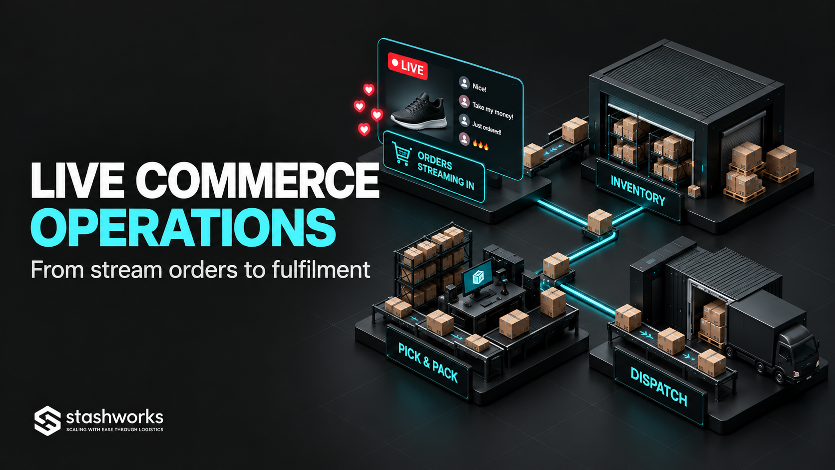 Live Commerce Operations: From Stream Orders to Fulfilment