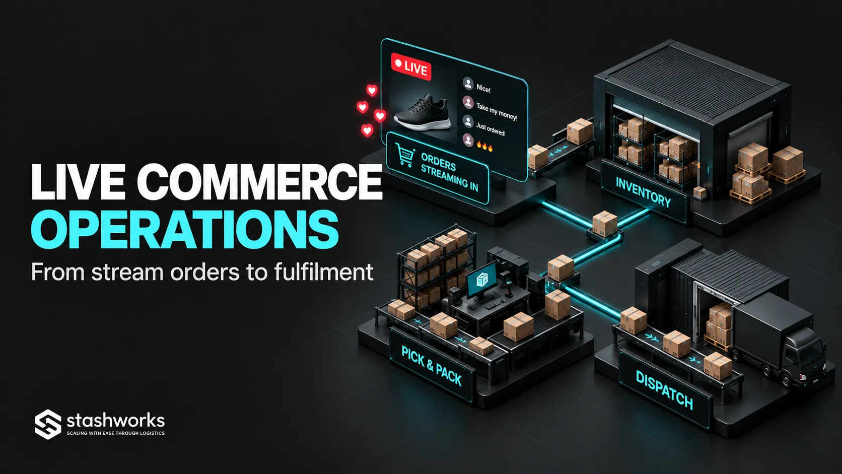 Live Commerce Operations: From Stream Orders to Fulfilment