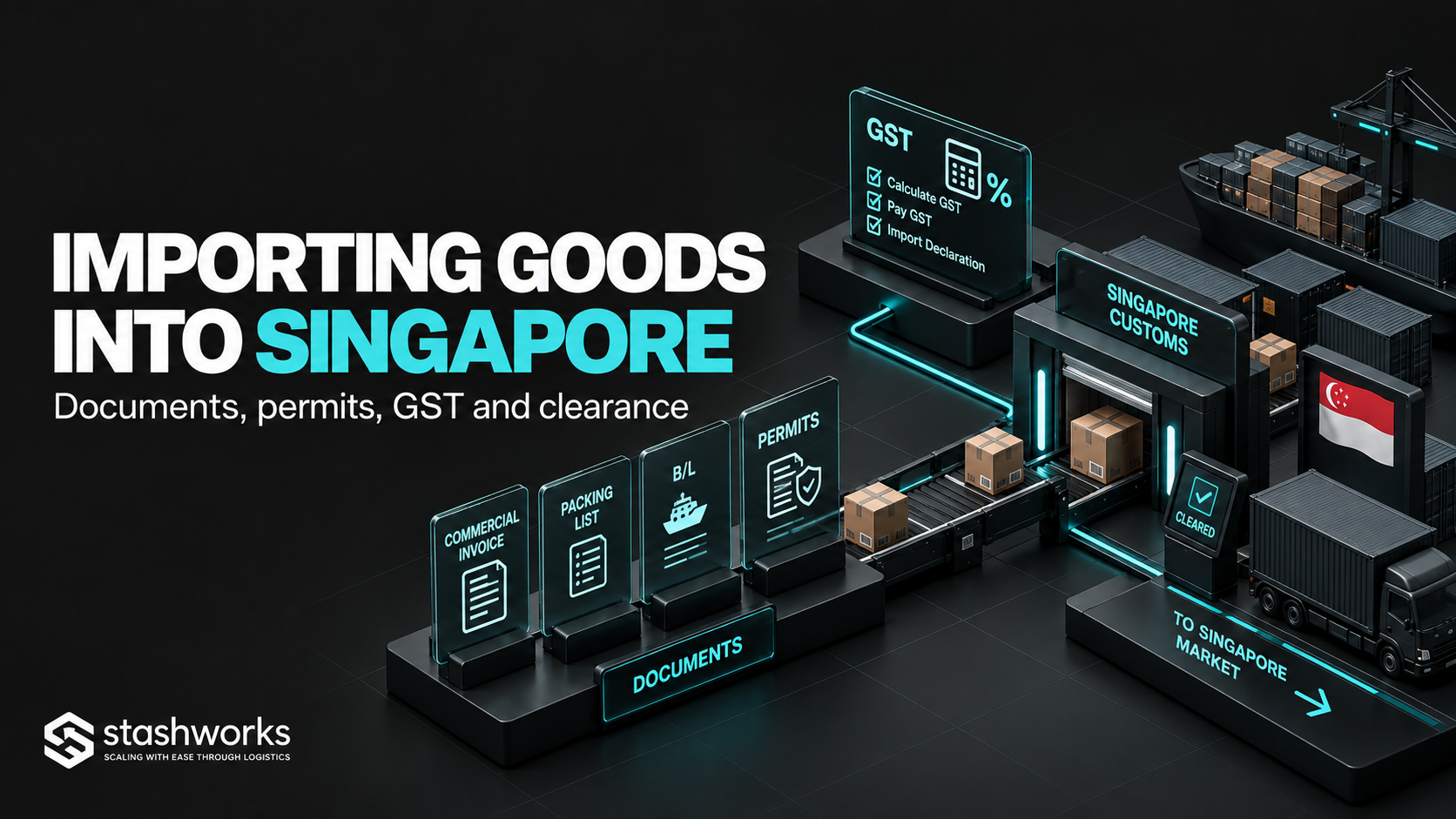 Importing Goods into Singapore: Documents, Permits, GST and Clearance