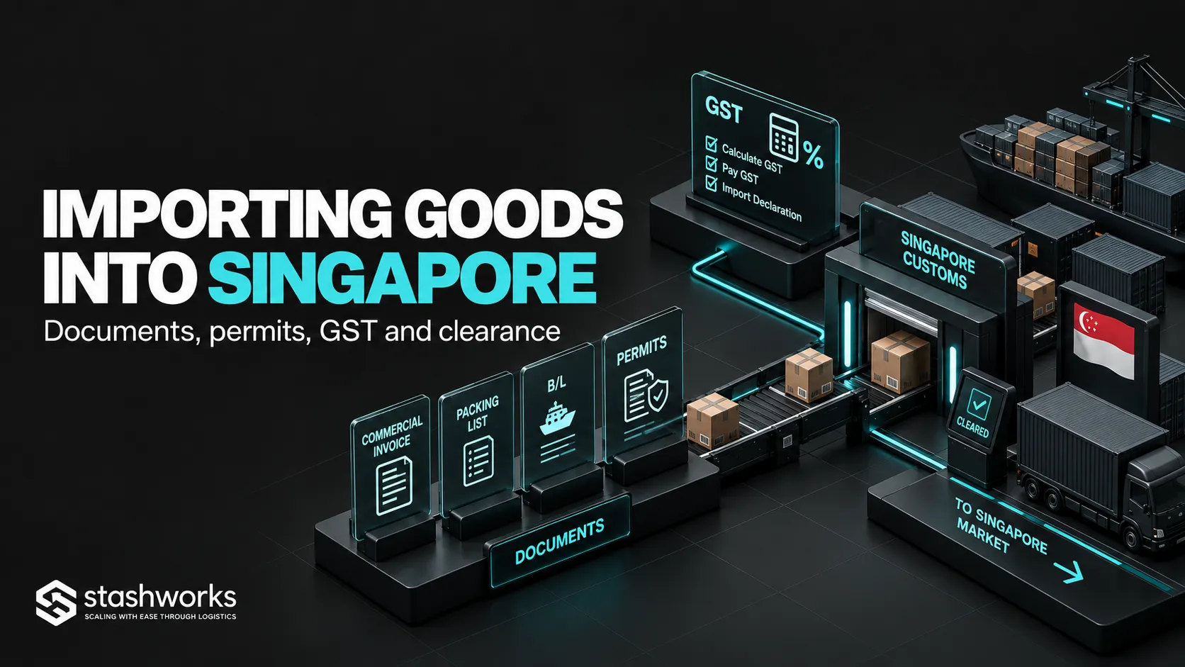 Importing Goods into Singapore: Documents, Permits, GST and Clearance