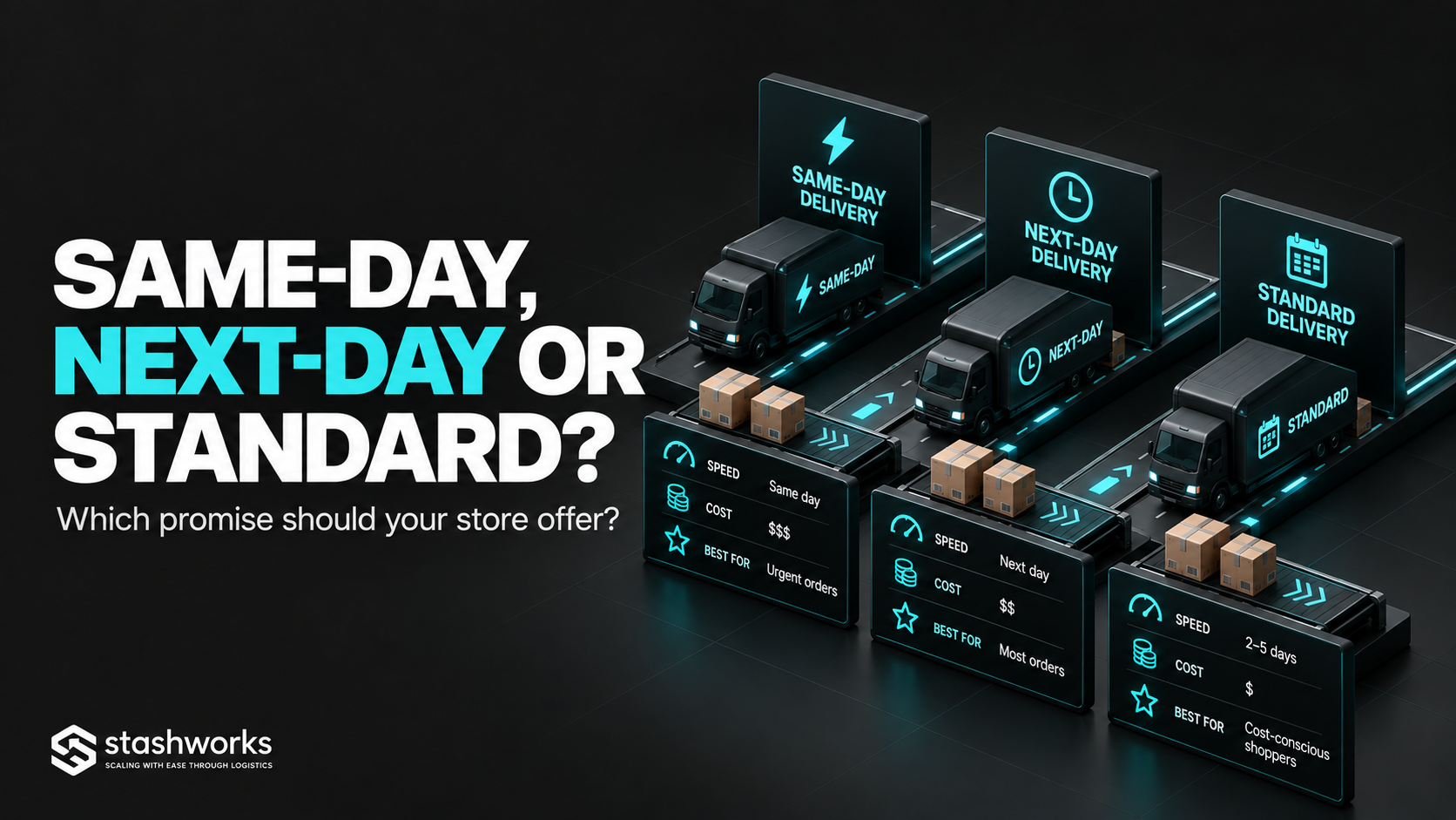 Same-Day, Next-Day or Standard Delivery: Which Promise Should Your Store Offer?