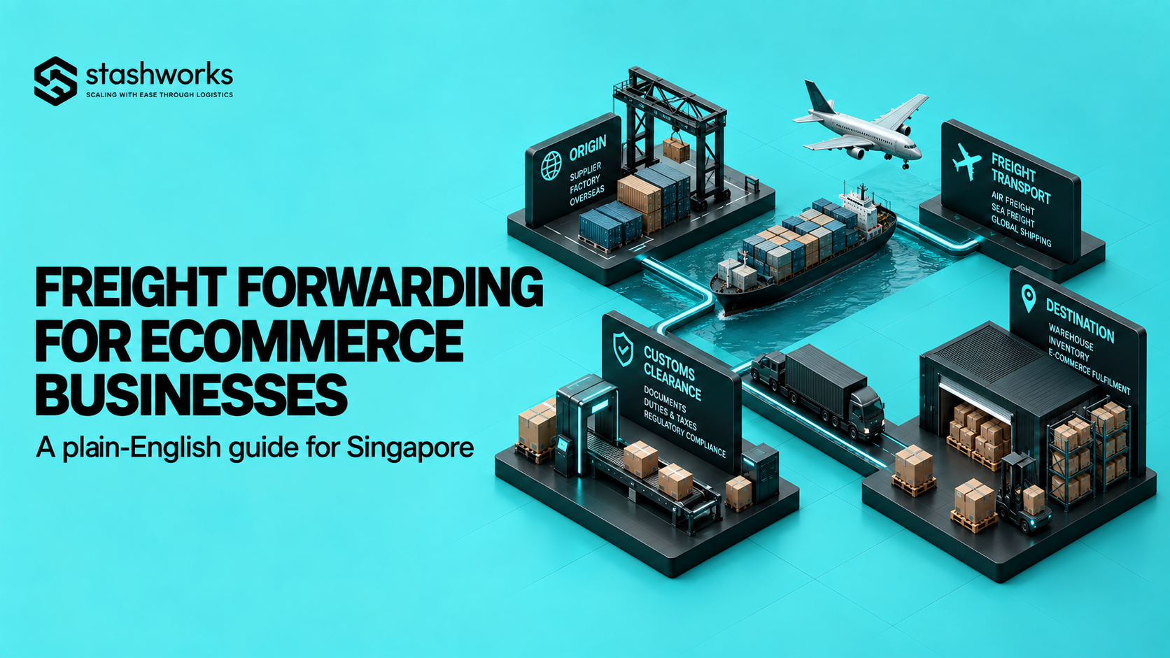 Freight Forwarding for Ecommerce Businesses in Singapore: A Plain-English Guide