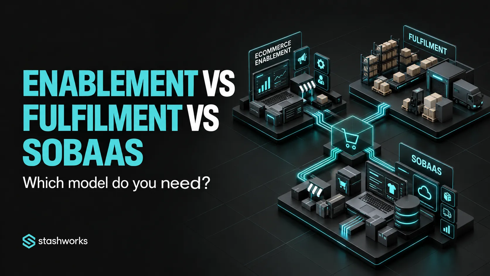 Ecommerce Enablement vs Fulfilment vs SOBAAS: Which Model Do You Need?
