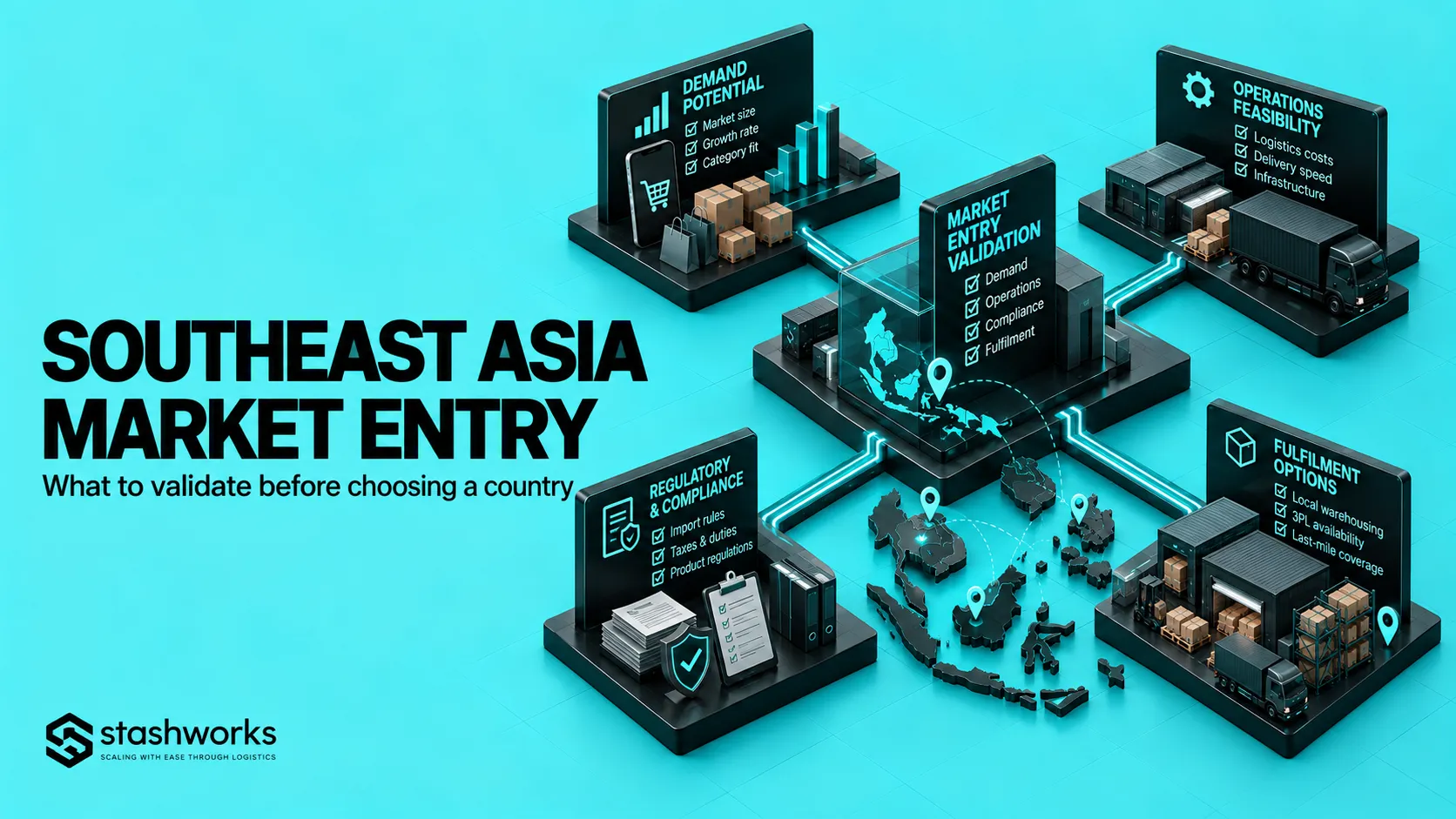 Southeast Asia Ecommerce Market Entry: What to Validate Before Choosing a Country