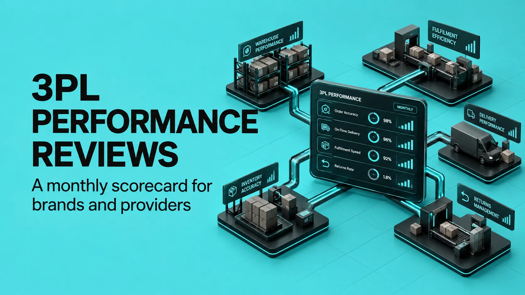 3PL Performance Reviews: A Monthly Scorecard for Brands and Providers